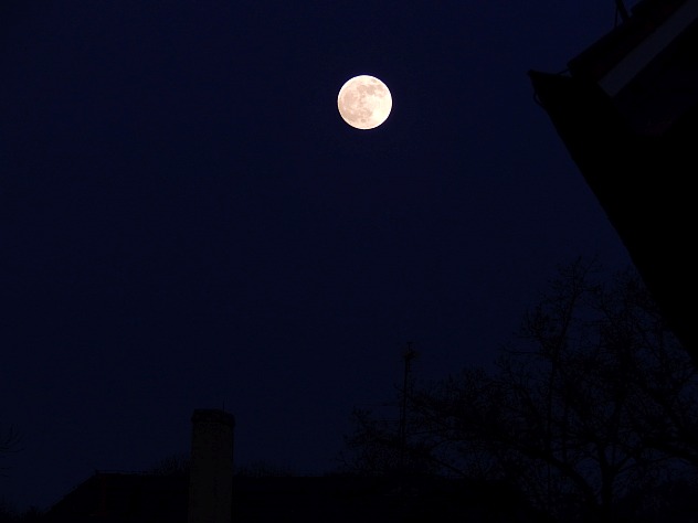 Mondaufgang am Vorabend