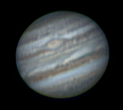 Jupiter mit Großem und Kleinem Roten Fleck
