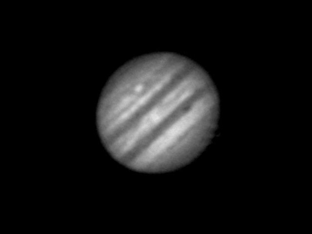 Jupiter mit Weißem Fleck