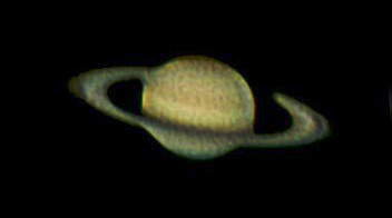 Saturn nach dem Transit